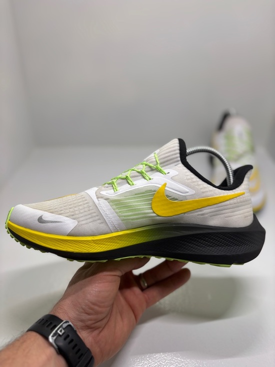 Nike E-Series AD Men\'s 8.5 White Cyber Yellow Running Athletic Sneakers main image 10